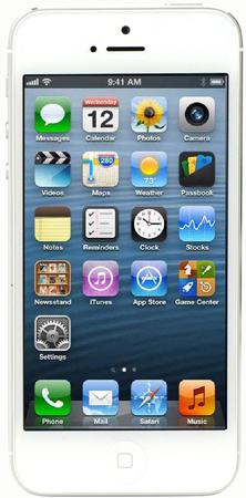 Смартфон Apple iPhone 5 32Gb White & Silver - Шелехов